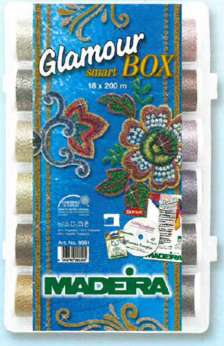 GLAMOUR No.12 SMARTBOX 18 x  200m + NEEDLES AND DESIGN CD