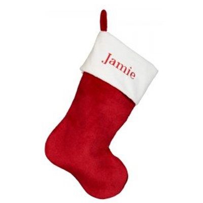 ORIGINAL CHRISTMAS STOCKING 48 CM RED