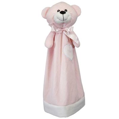 MINI BLANKEY MASCOTTE  BEAR 51 CM PINK