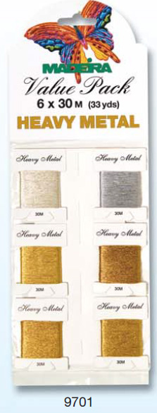 VALUE PACK HEAVY METAL  6 x 30M