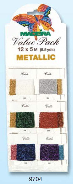 VALUE PACK METALLIC  12 X 5M