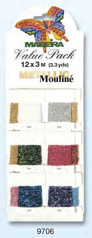 VALUE PACK METALLIC MOULINE  12 X 3M