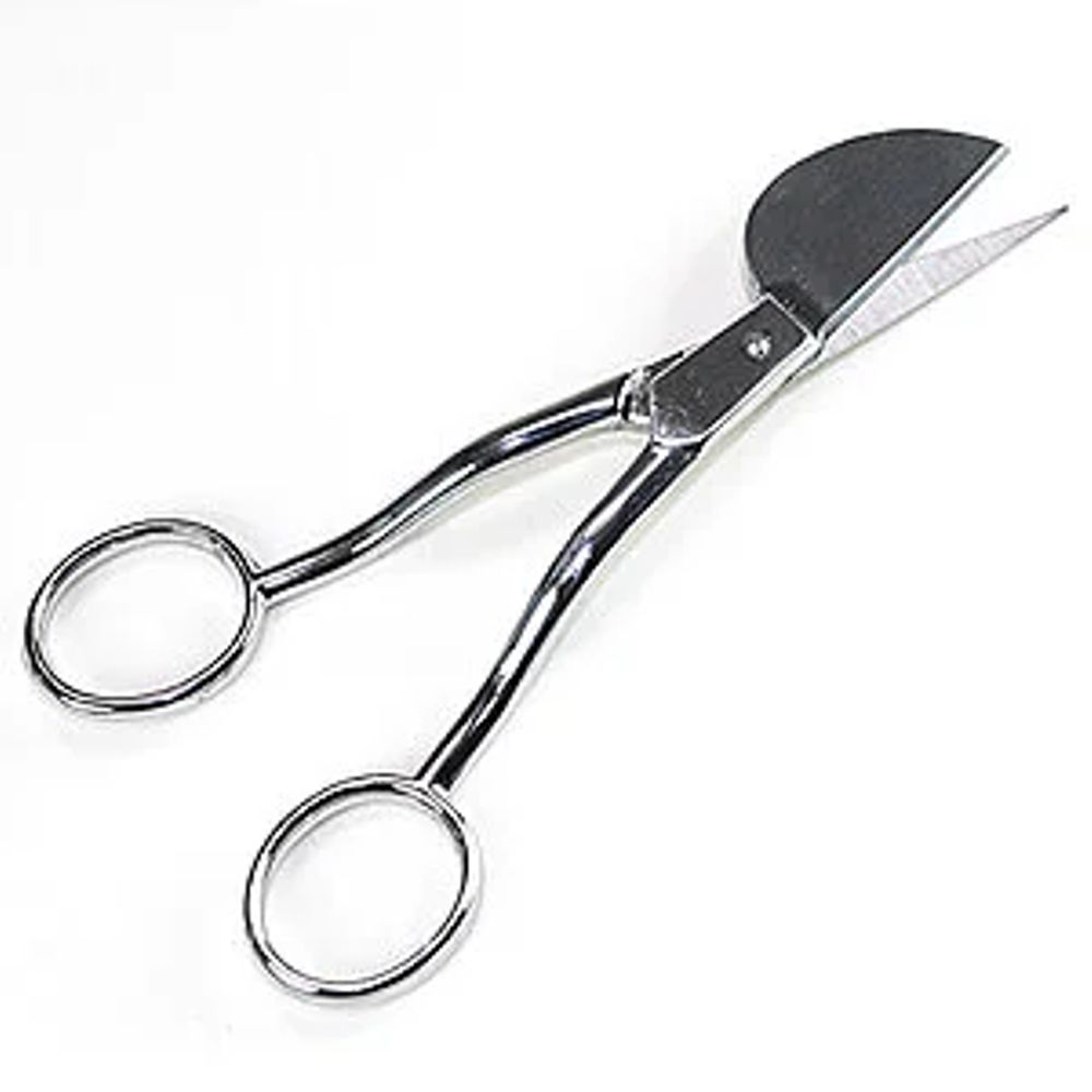 CHROME PLATED APPLIQUE  SCISSOR 14 CM