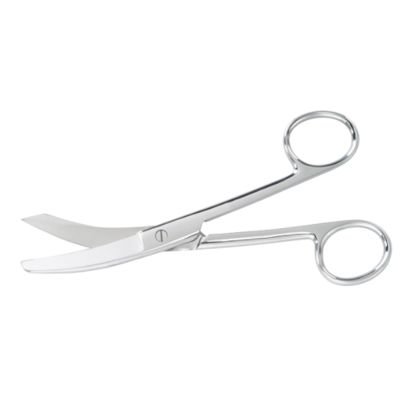 CHROME PLATED APPLIQUE  SCISSOR 14 CM