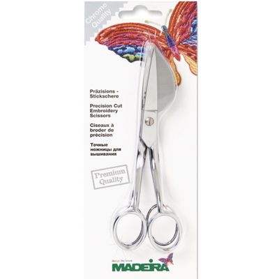 CHROME PLATED APPLIQUE  SCISSOR 14 CM