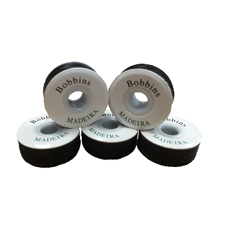 BOBBINS ROYAL PAPERSIDED 144 X 120M  BLACK