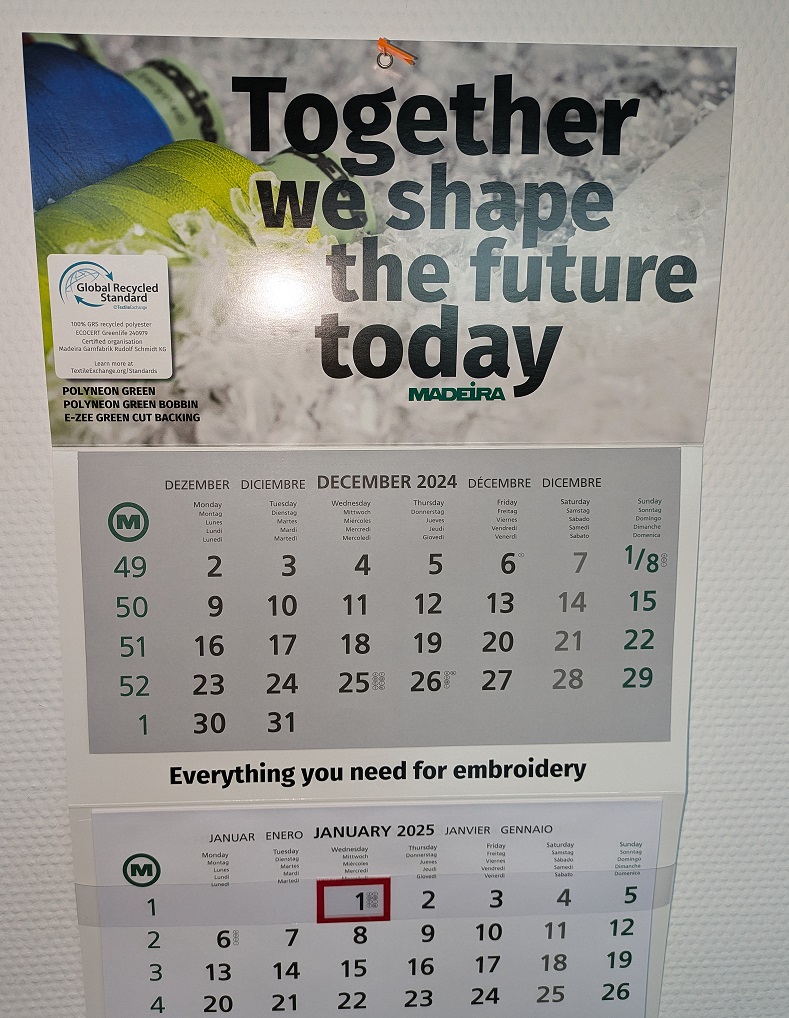 Calendar 2025